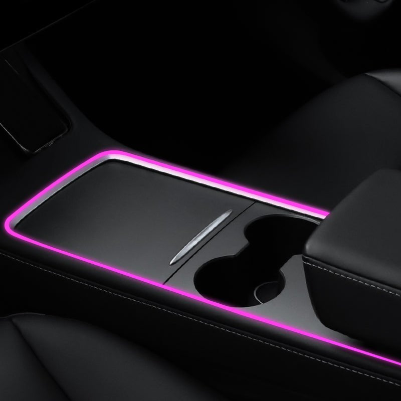 Interior Car Neon Lights Tesla Model 3（2019-2023）/ Y（2020-2024） Center Console Light