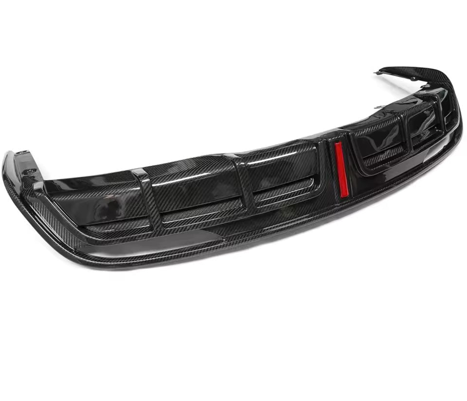 Real Carbon Fiber Rear Diffuser for Tesla Model 3 Highland 2024+