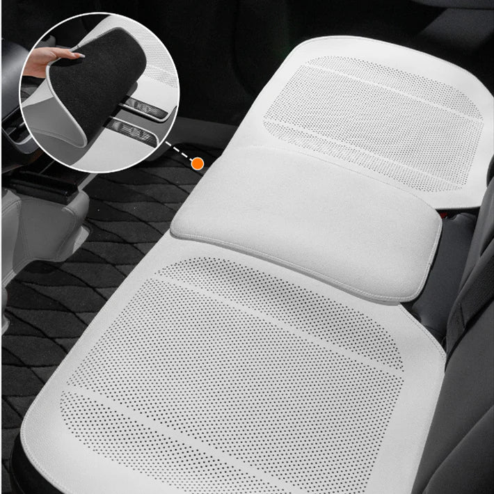 All-Wheather Nappa Leather Car Seat Covers for Tesla Model 3/Y/S/X