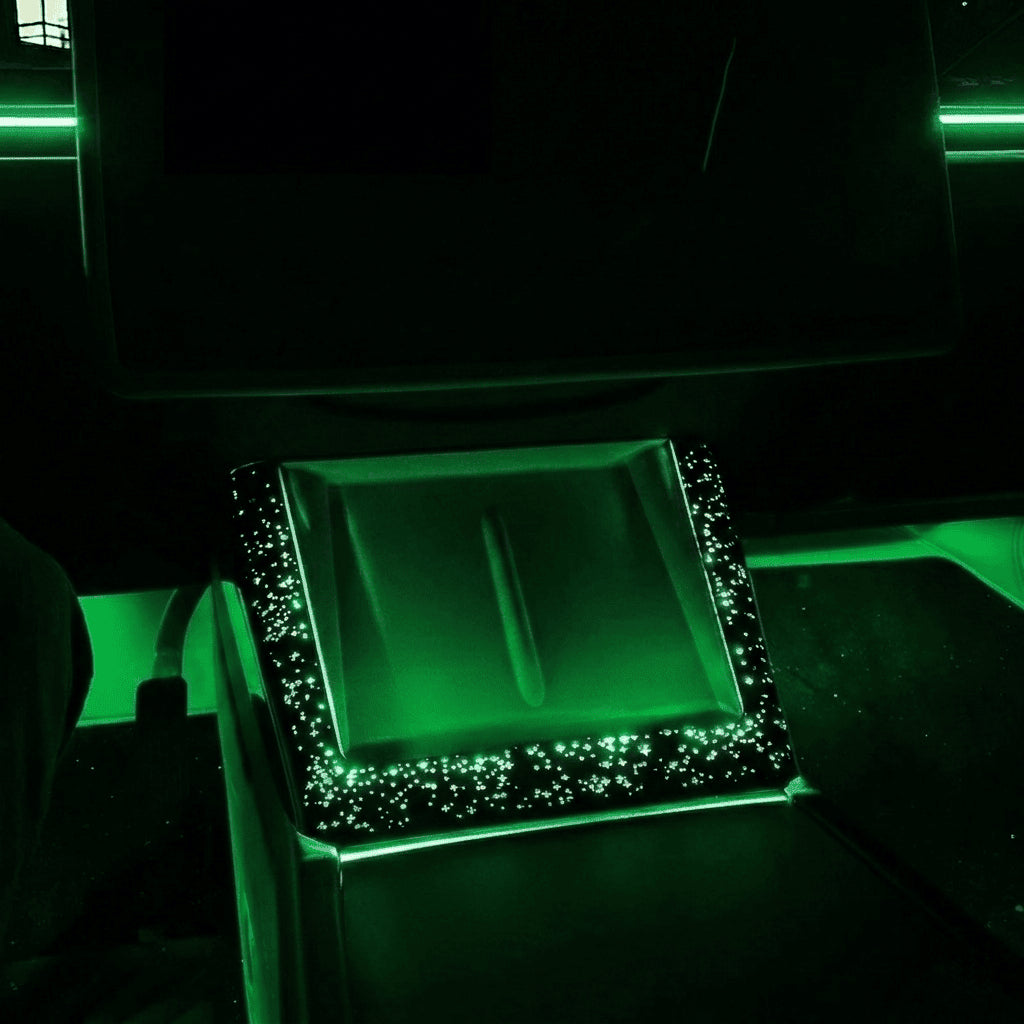 Starry Galaxy Wireless Charging Port Ambient Light for Model 3 Highland / Model Y Juniper