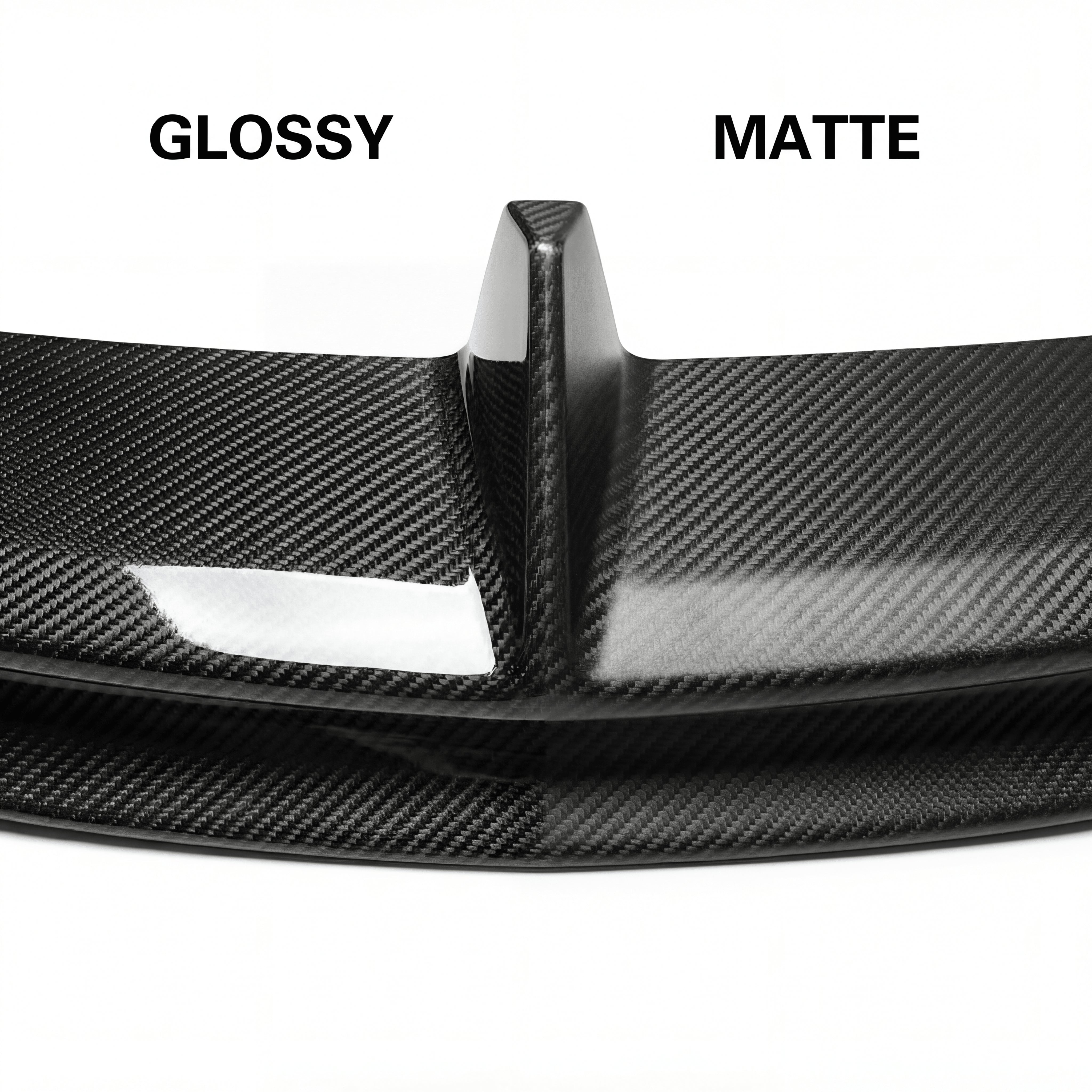 2025+ Model Y Juniper Carbon Fiber Front Lip Splitterc- High Performance Exterior Upgrade (Glossy/Matte)