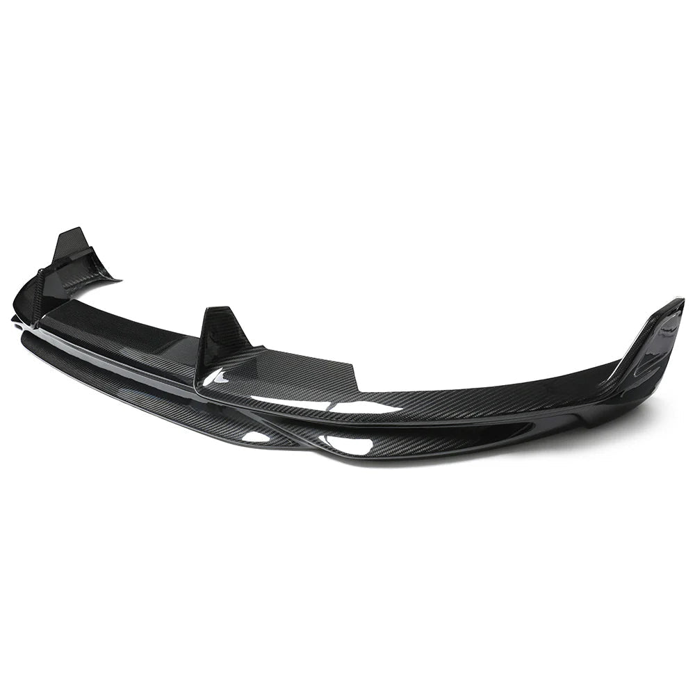 2025+ Model Y Juniper Carbon Fiber Front Lip Splitterc- High Performance Exterior Upgrade (Glossy/Matte)