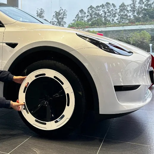 18" 19" Wheel Covers for Tesla Model 3/Y (4PCS) Black and White