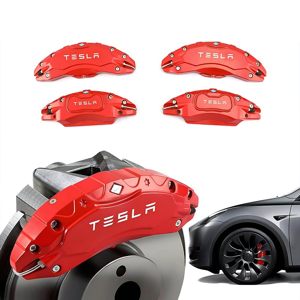Upgraded Tesla Model 3/Y Brake Caliper Covers – for 18-21 Inch Wheels