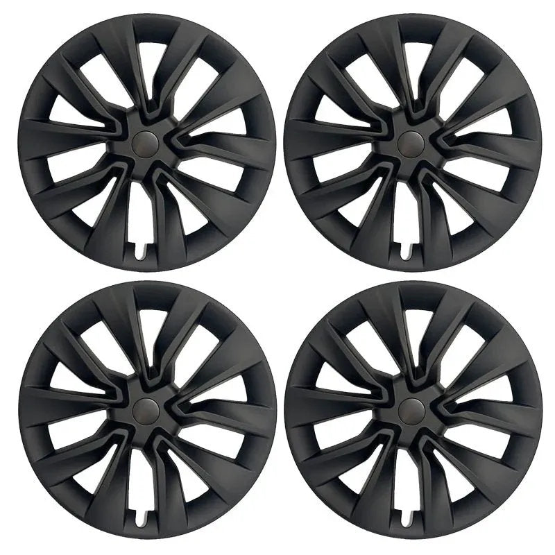 19" Cyclone Wheel Covers for Tesla Model 3 Highland Matt Black