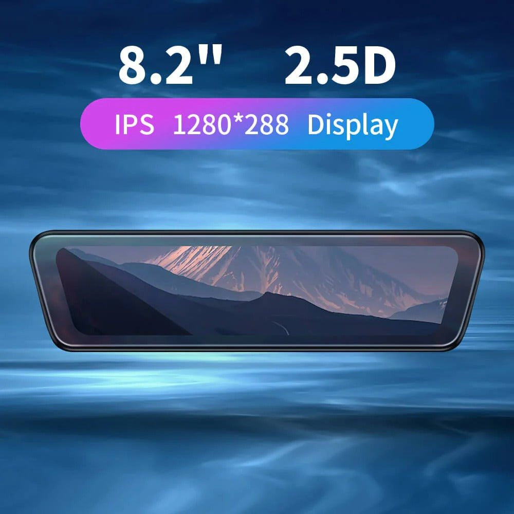 Streaming Rearview Mirror Recorder for 9″ Model 3 Highland 丨Single Camera