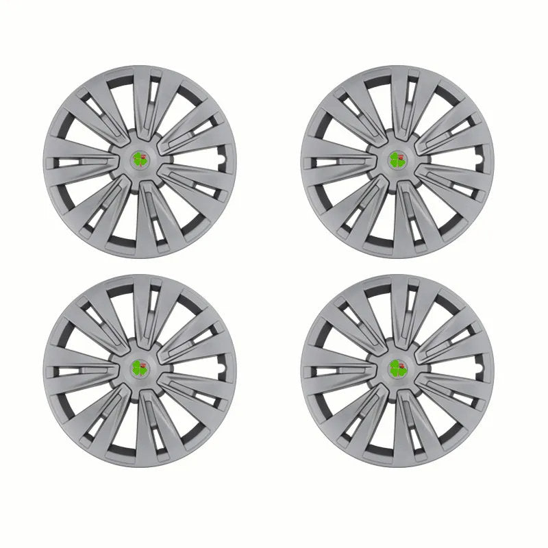 4PCS HubCap Wheel Covers for Tesla Model Y (19-inch) Model Y (19-inch) Gun Gray
