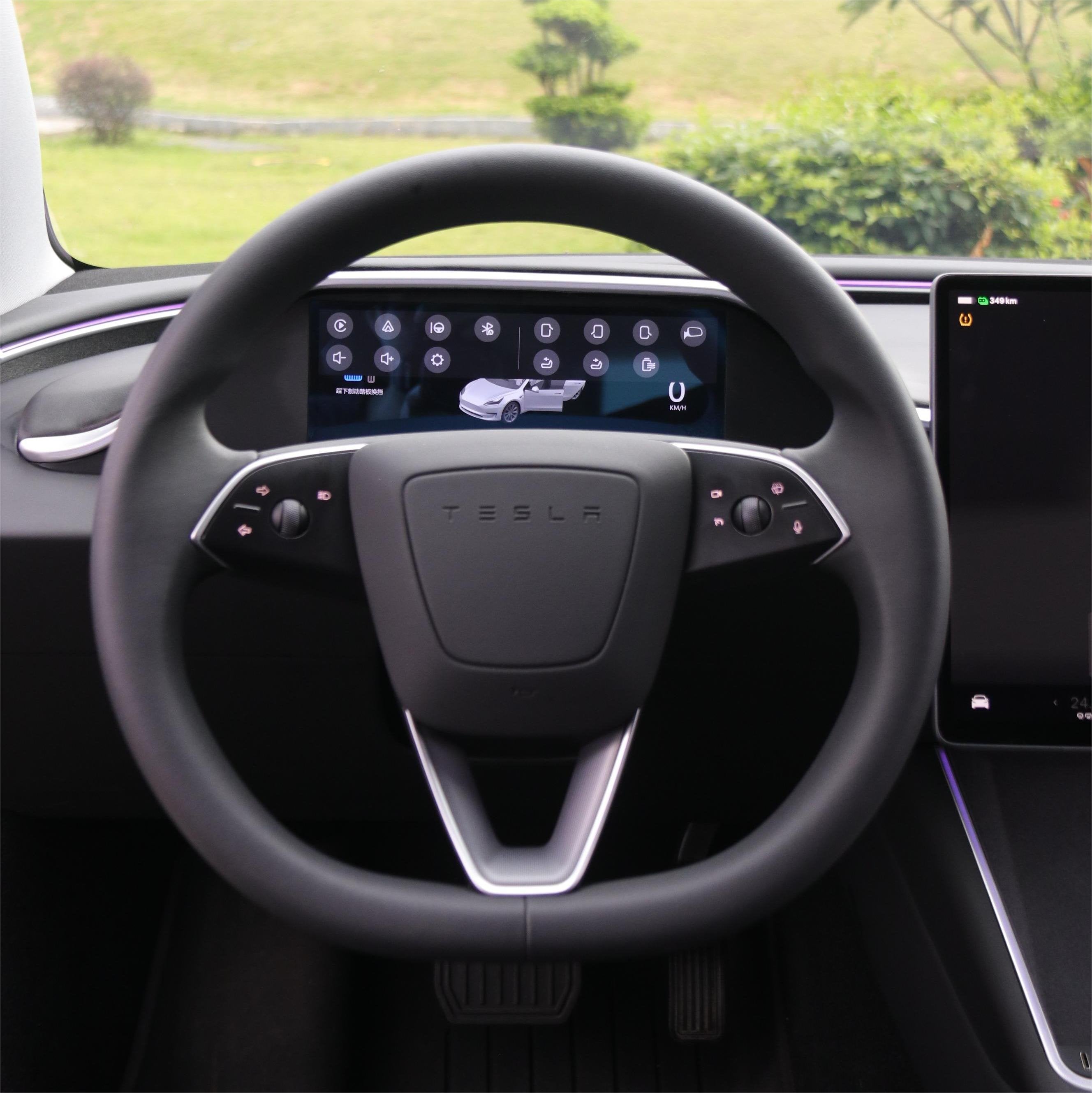 8.9'' Integrated Dashboard Display with Ambient Lighting for Tesla Model 3 / Y
