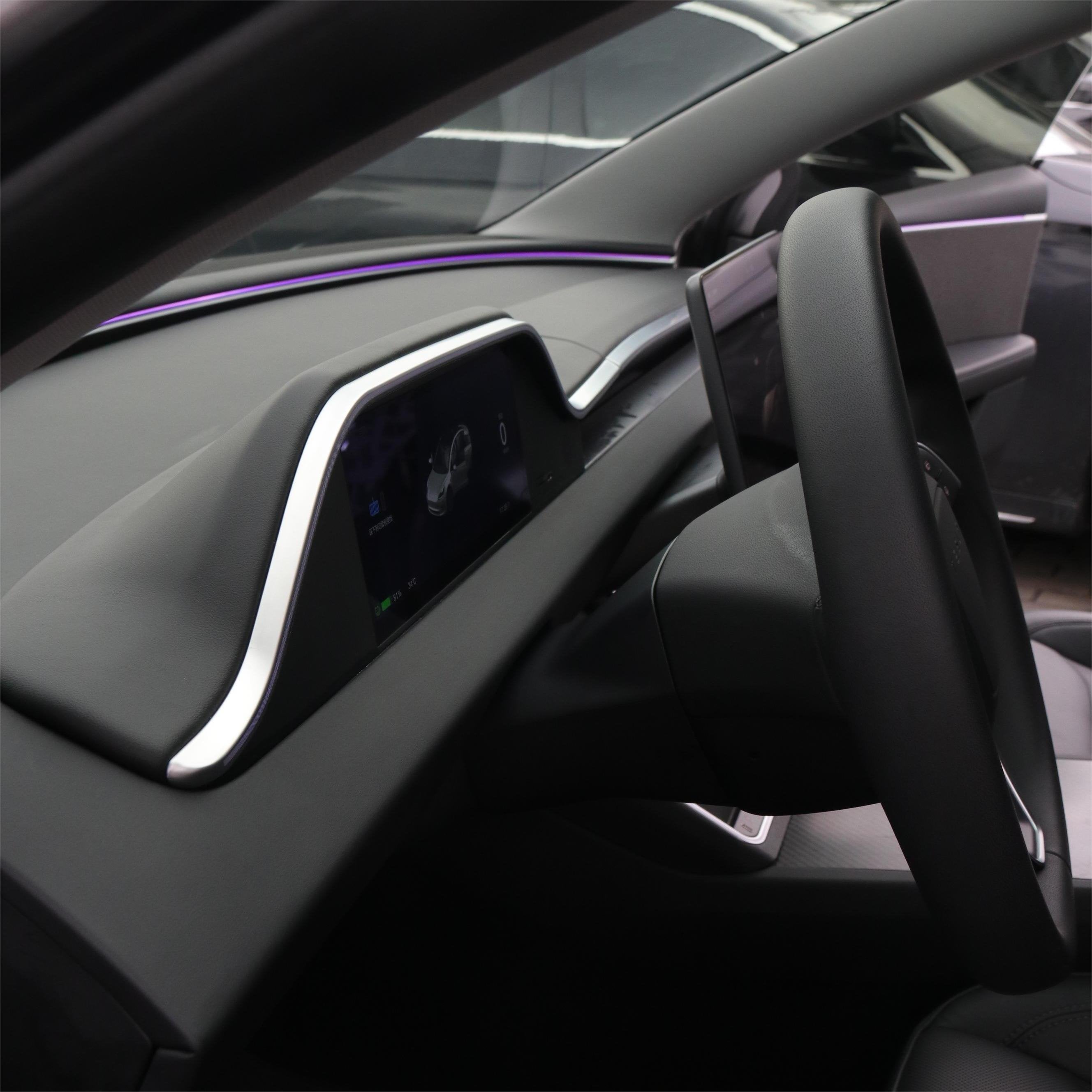 8.9'' Integrated Dashboard Display with Ambient Lighting for Tesla Model 3 / Y