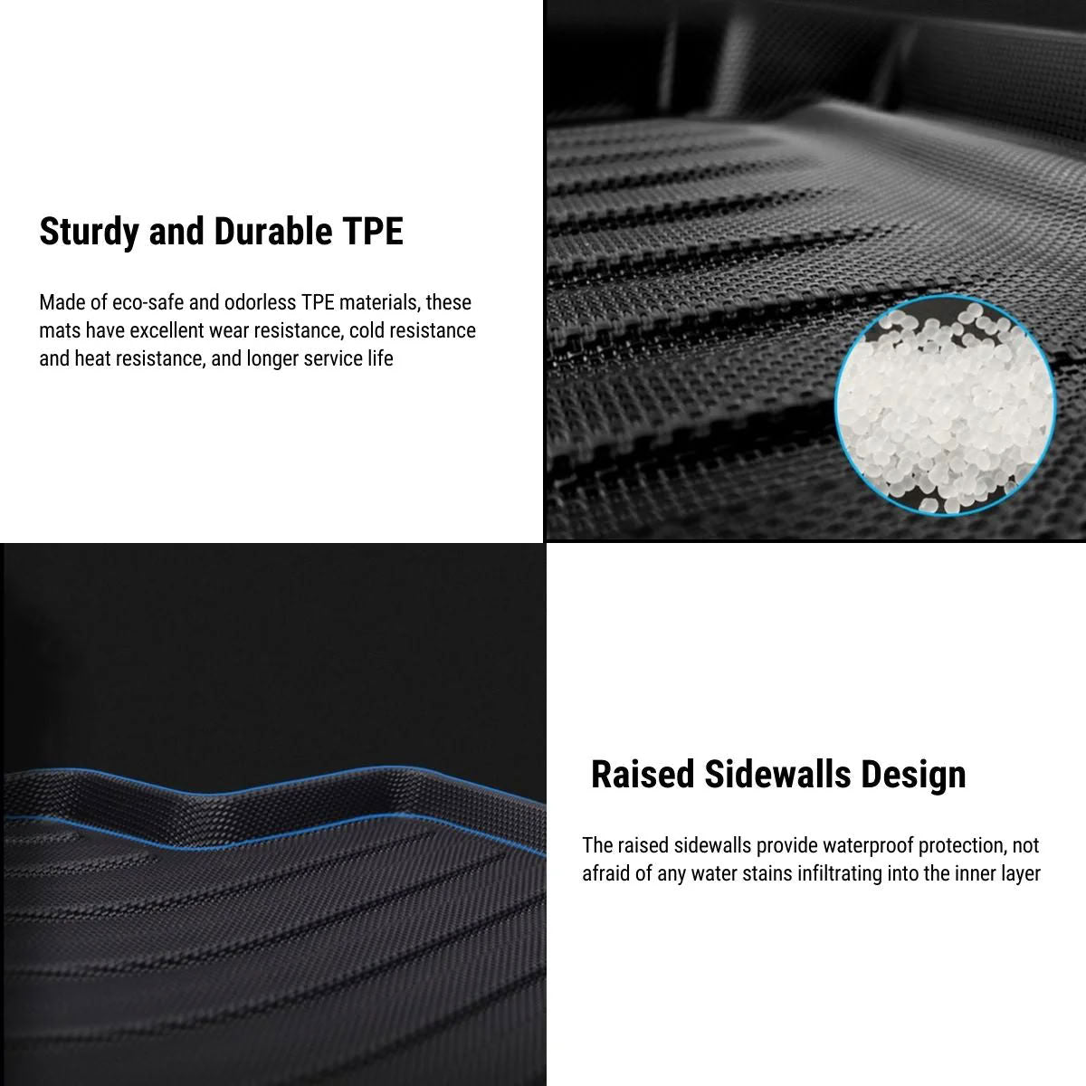 All-Weather Floor Mats for Tesla Model X