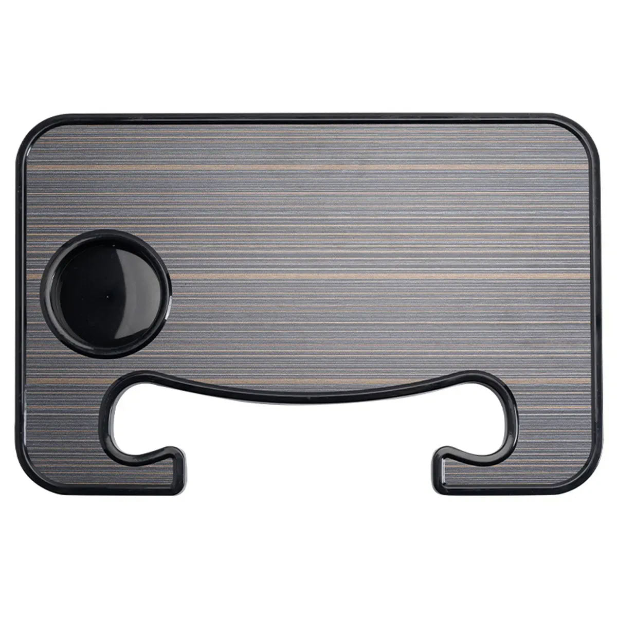 Car Table Tray for Tesla Model 3/Y/X/S Wood Grain Brown