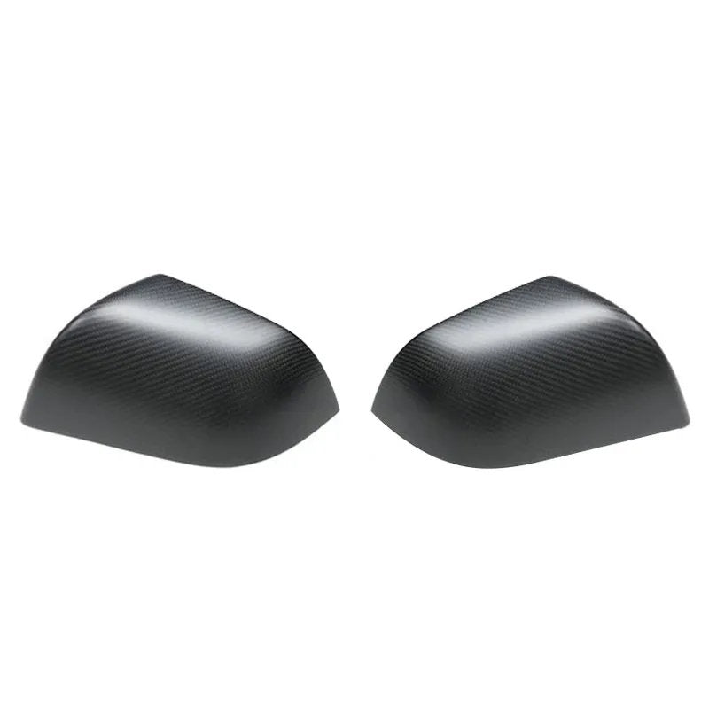 Carbon Fiber Side Mirror Covers (1 Pair) for Tesla Model 3 (2017-2023.10) / Model Y (2020-2024) Matte Carbon Fiber Model 3（2017-2023.10）