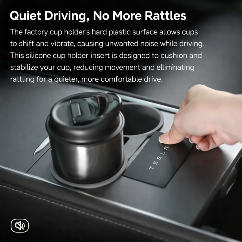 Center Console Cup Holder for Tesla Model 3 Highland/Y Juniper