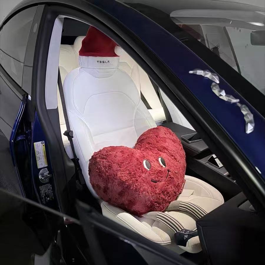 Christmas Hat for Tesla Model 3/X/S/Y Seats