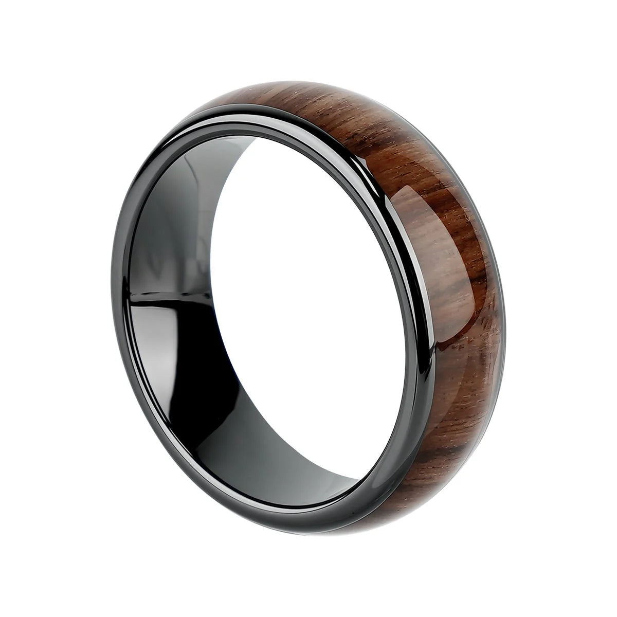 Custom Smart Ring Key for Tesla Model 3 / Y / S / X / Cybertruck Acacia Wood