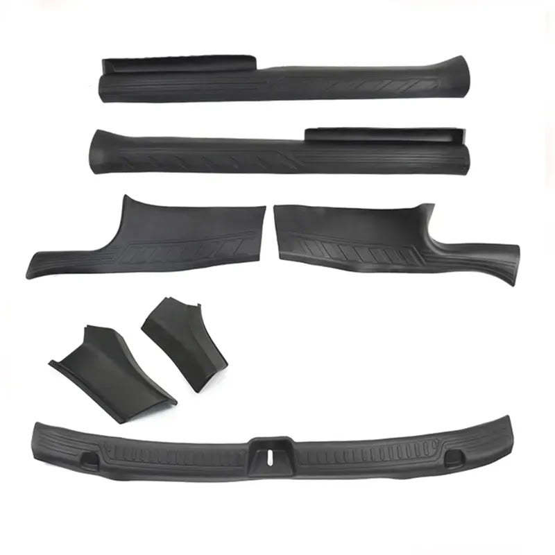 Door Sill Protector for Tesla Model 3（2019-2023）/ Model Y (2020-2023) Model Y（2020-2023） 7-Piece Set