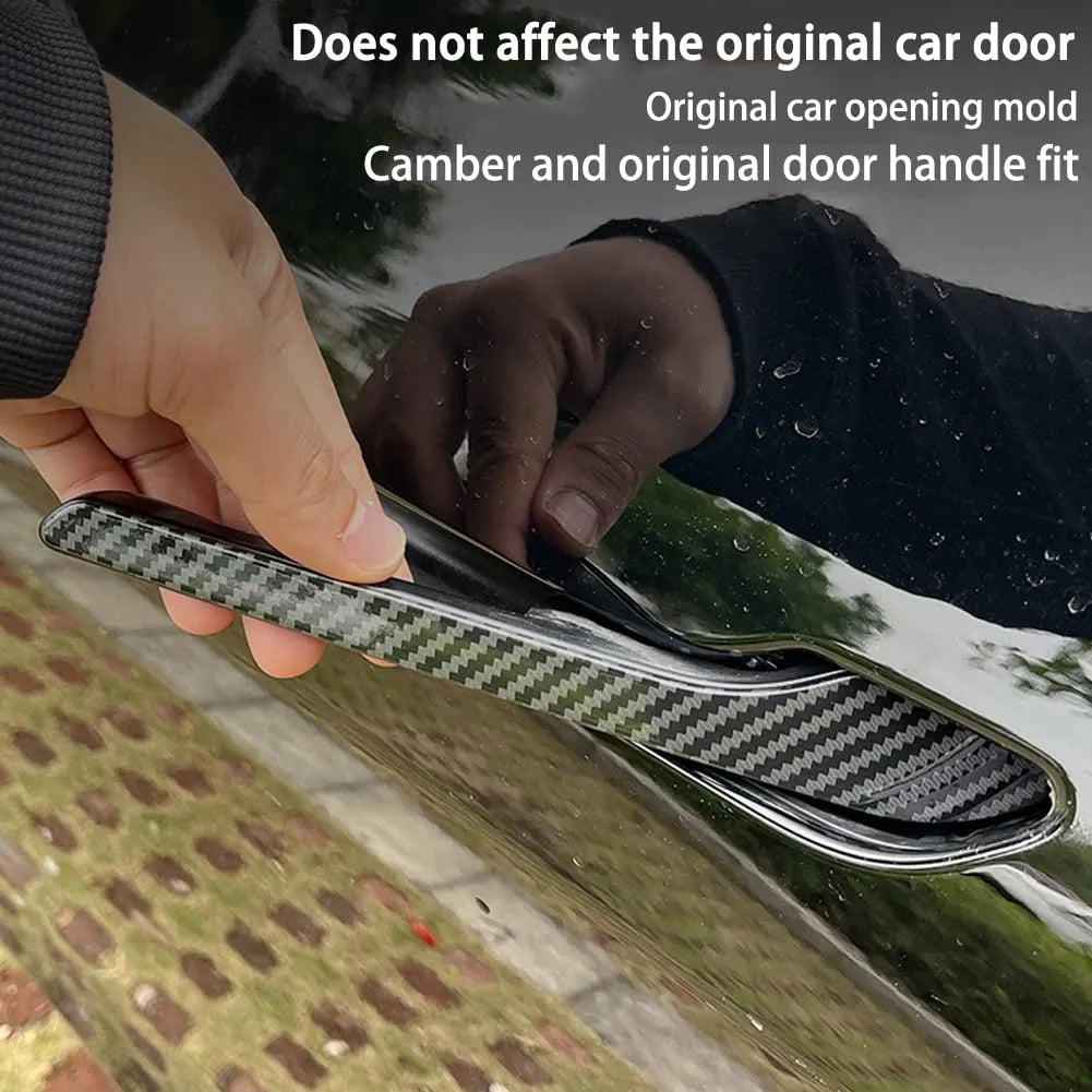 Tesla Model 3/Y Door Handle Covers – ABS Carbon Fiber Trim (4pcs)