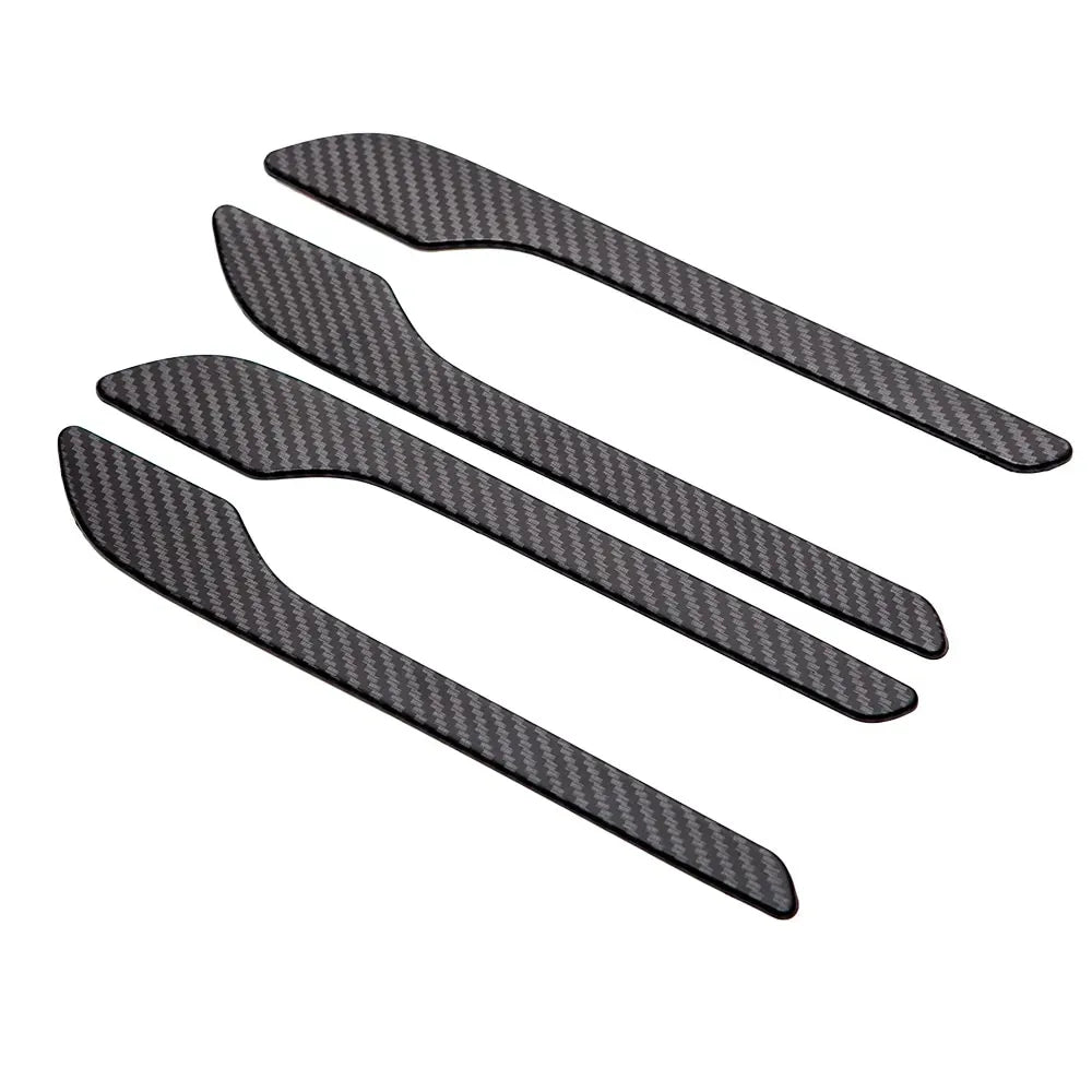 Tesla Model 3/Y Door Handle Covers – ABS Carbon Fiber Trim (4pcs) Matte Carbon