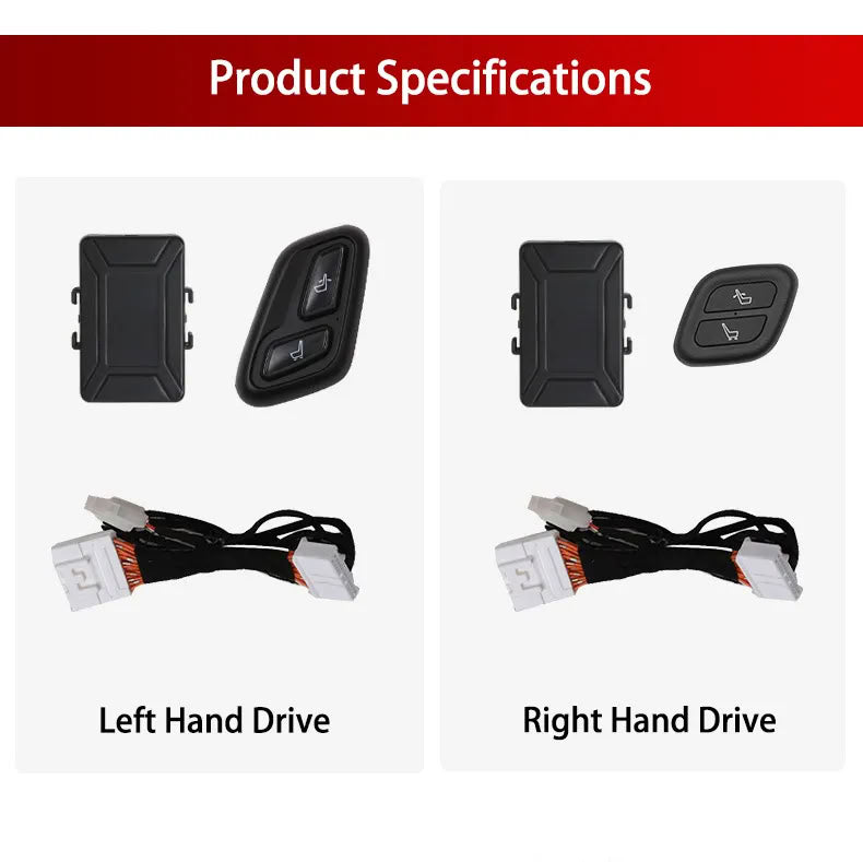 Front Seat Adjustment Passenger Remote Control for Tesla Model 3/Y Model Y（2020-2025.02） Right Hand Drive(RHD)