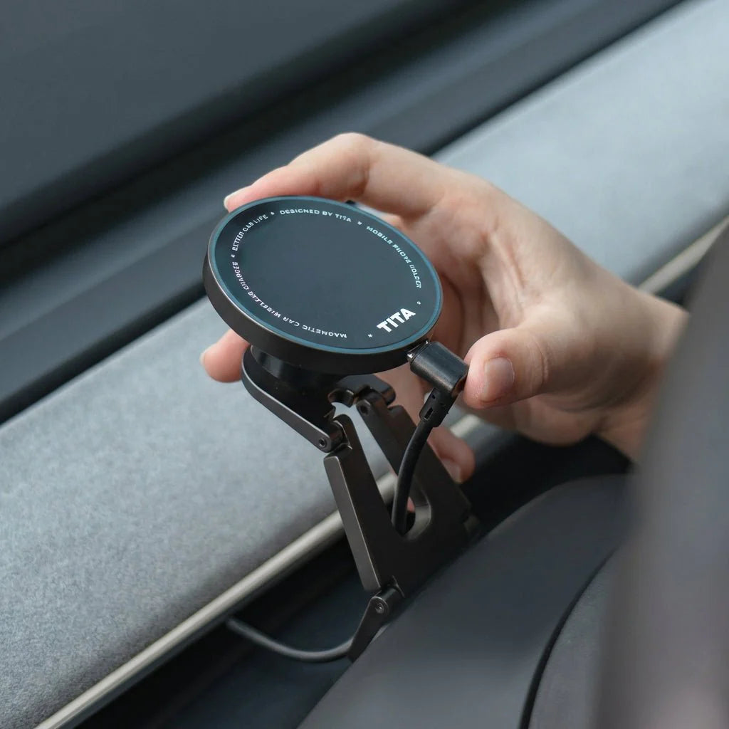 MagSafe Wireless Charger for Tesla Model 3 Highland & Y Juniper | 3-Axis Adjustable