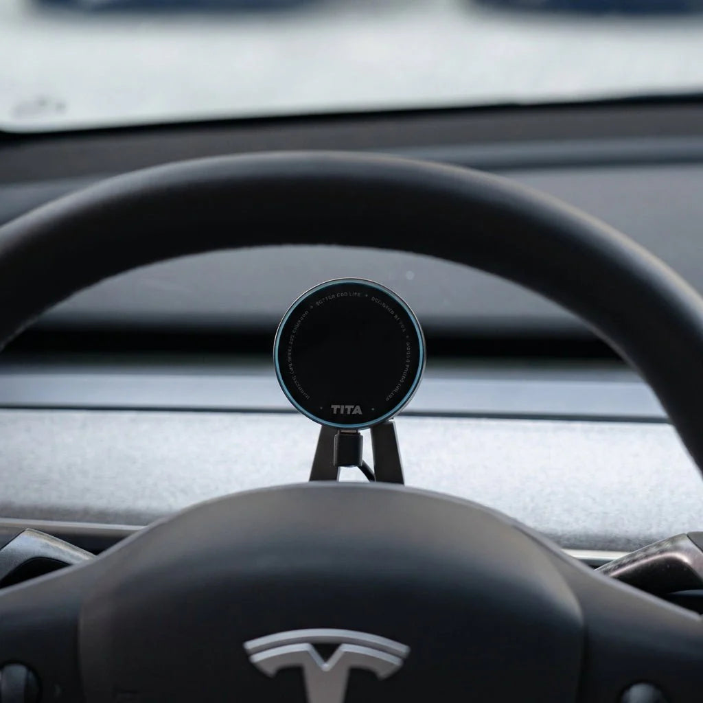 MagSafe Wireless Charger for Tesla Model 3 Highland & Y Juniper | 3-Axis Adjustable