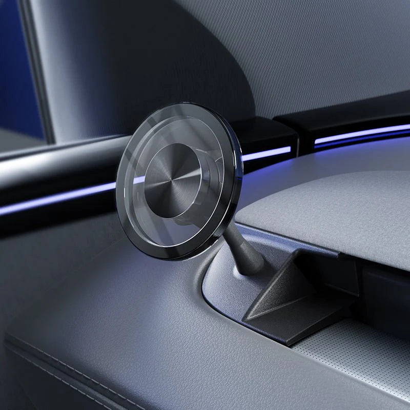 Magnetic Left Dashboard Phone Holder for Model Y Juniper & Model 3 Highland (LHD) Short style