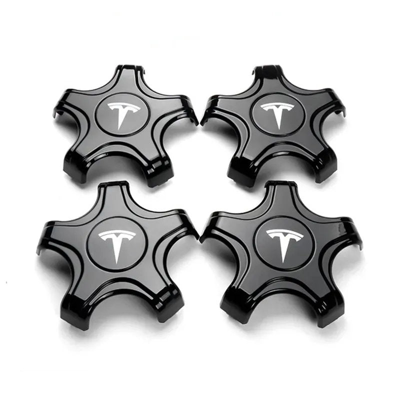 Model 3 (2019-2023.10) Aero Wheel Cap Kit Bright Black 18 inch