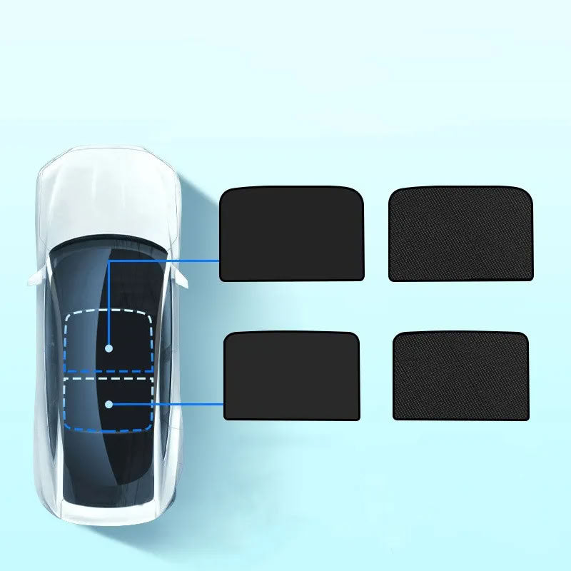 Roof Sunshade for Tesla Model 3/Y Black