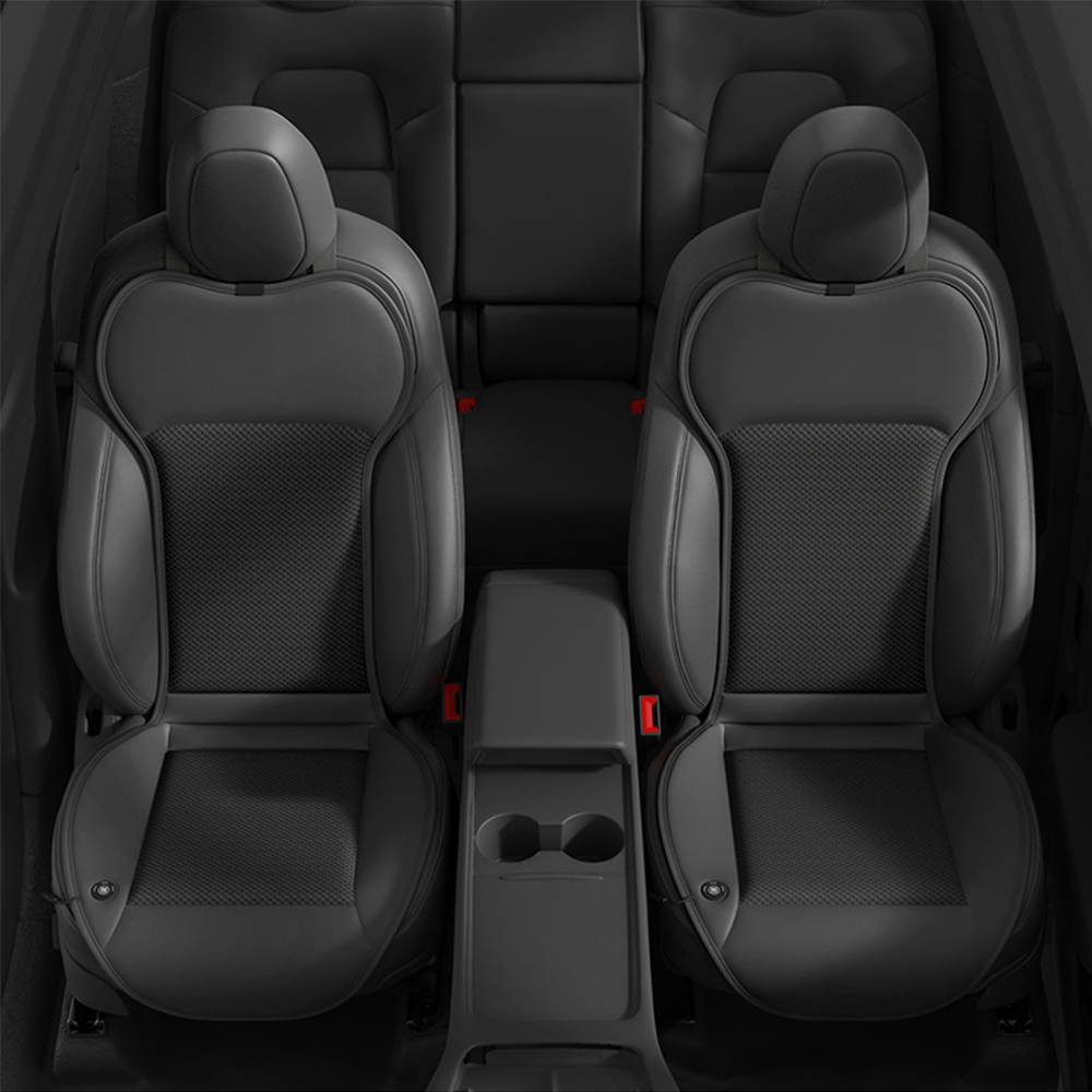 Seat Ventilation Seat Covers for Model 3 Highland & Model Y Juniper Balck (2 PC)
