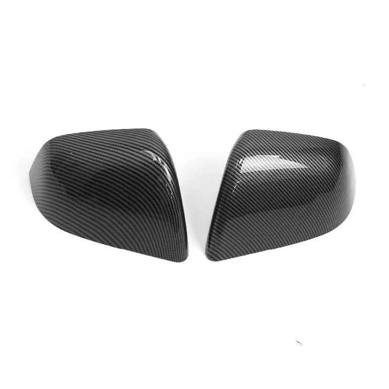 Side Mirror Cover for Tesla Model 3（2017-2023.10）/ Y（2020-2024） Glossy Carbon Fiber Pattern
