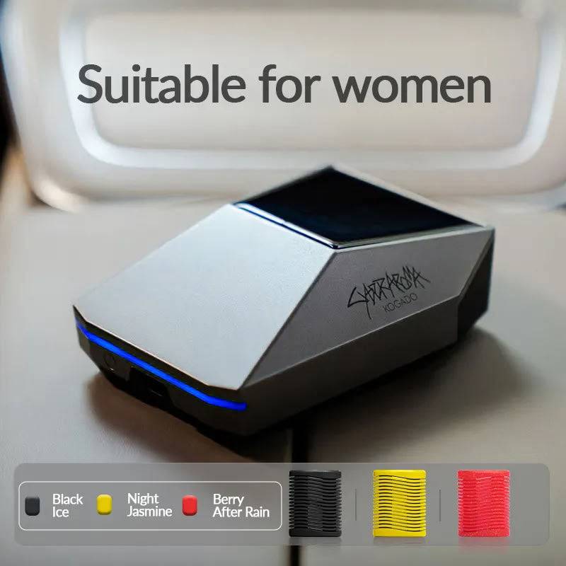 Smart Cybertruck Solar Air Freshener for Tesla Suitable for Women 3 Pcs Fragrance Cores with Different Scents