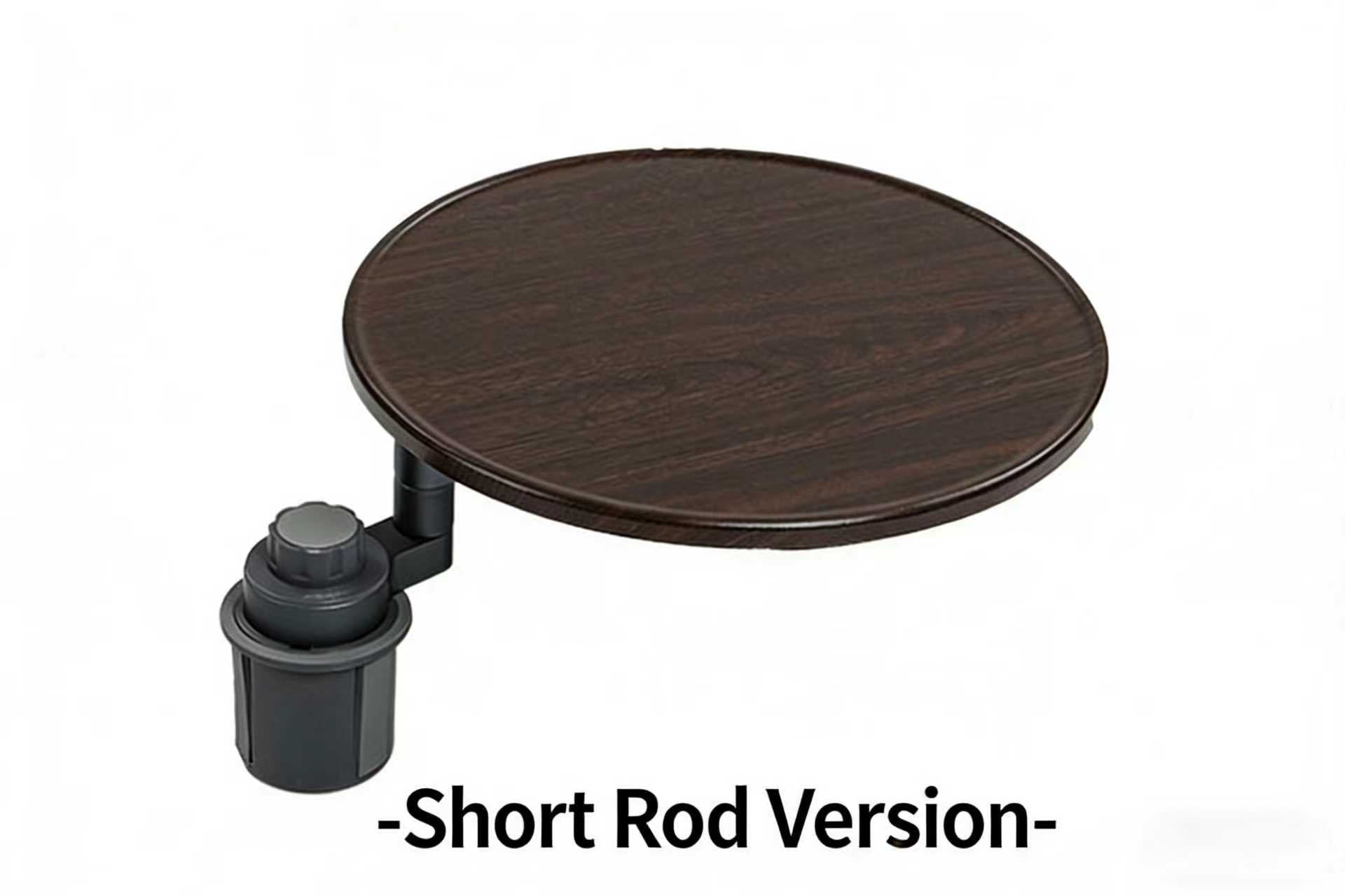 Solid Wood Floating Table for Tesla's Front and Rear Cup Holders 6.5cm – 10cm 2.56in – 3.94 inches Tray Table（Standard model）