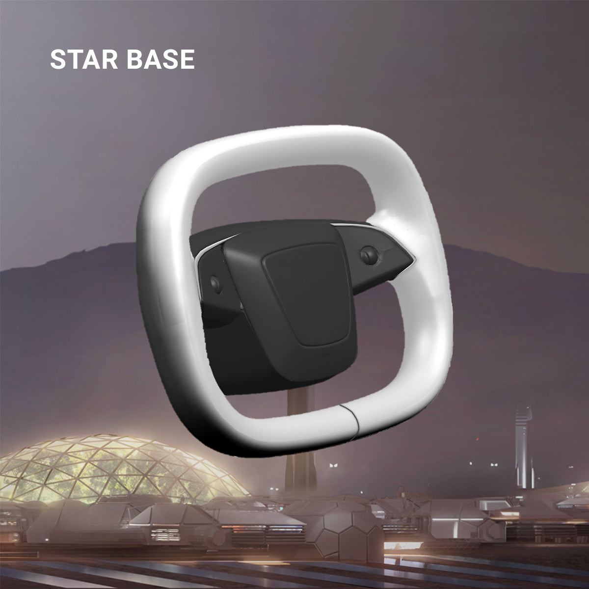 Starlink 4.0 Cyber Yoke Steering Wheel for Model 3 Highland Model 3 Highland 2024-Present Star Base