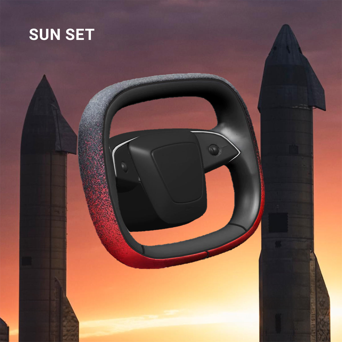 Starlink 4.0 Cyber Yoke Steering Wheel for Model 3 Highland Model 3 Highland 2024-Present Sun Set