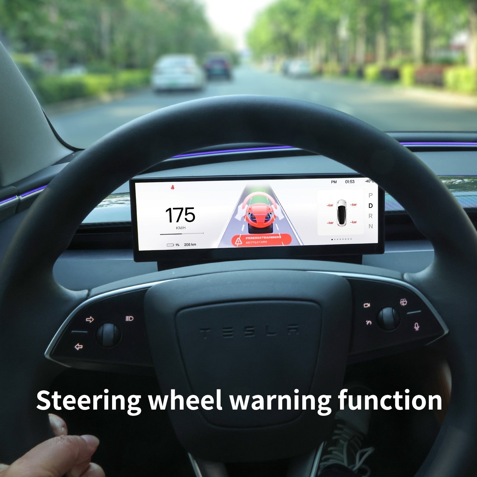 TESKAY 10.88-inch Touchscreen Dashboard Display for Model 3/Y