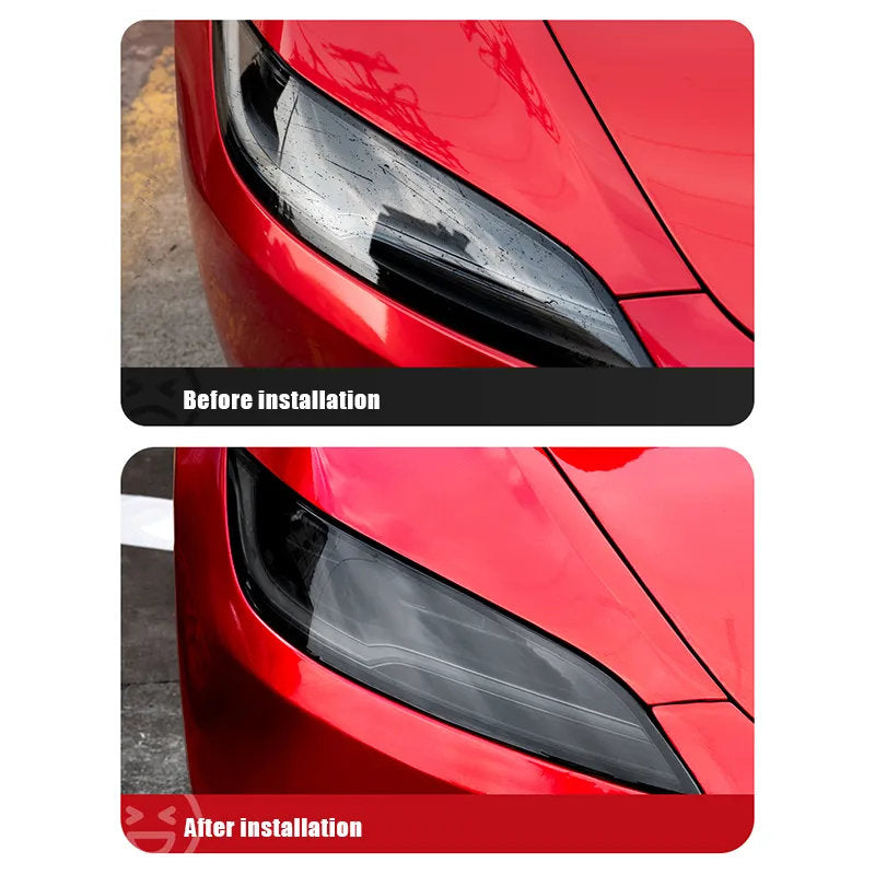 Compatible with Tesla Model 3 (2021-2023.10) Headlights and Taillight Protection Film