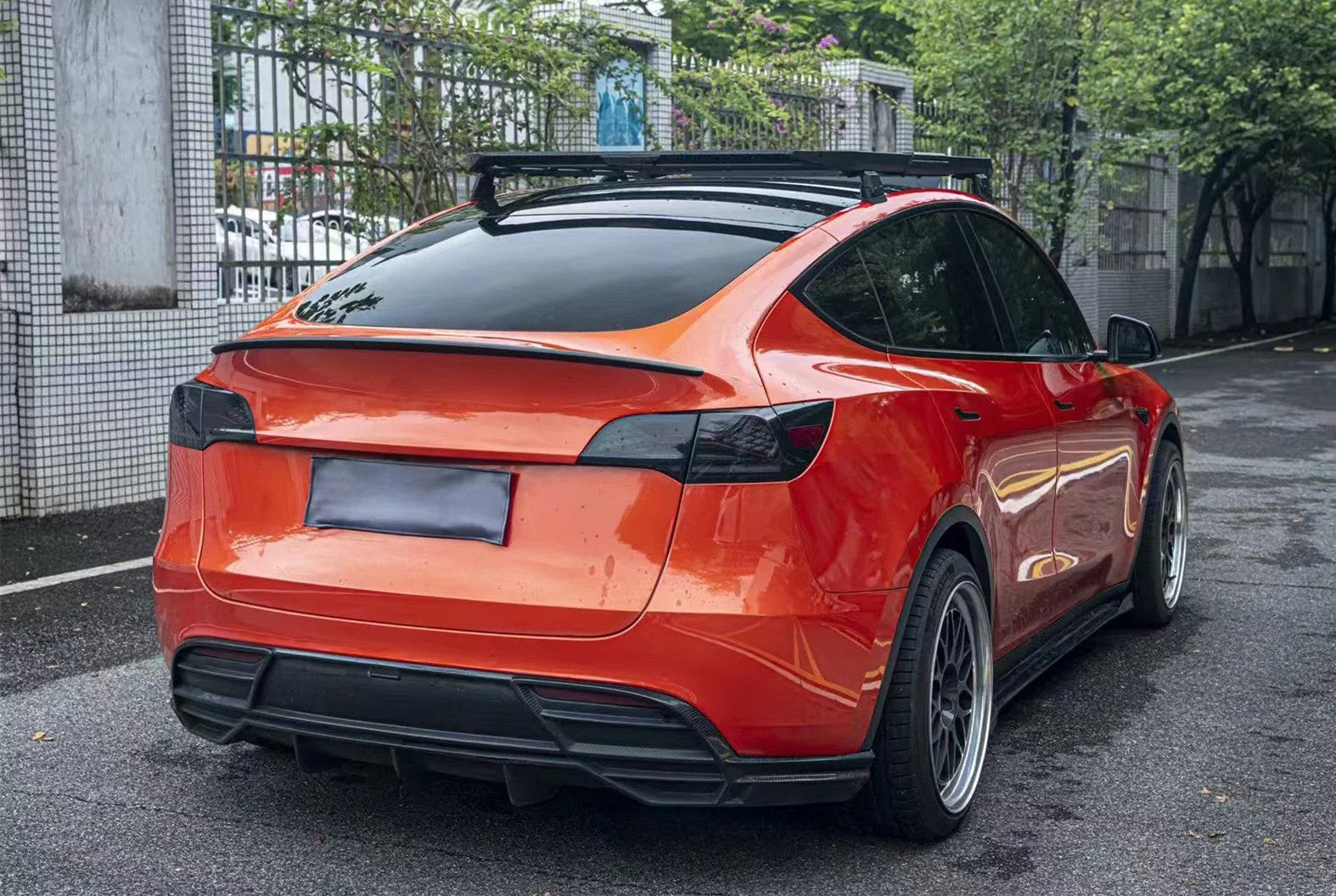 Teskay Model Y Roof Rack Cargo vs. Model Y Juniper