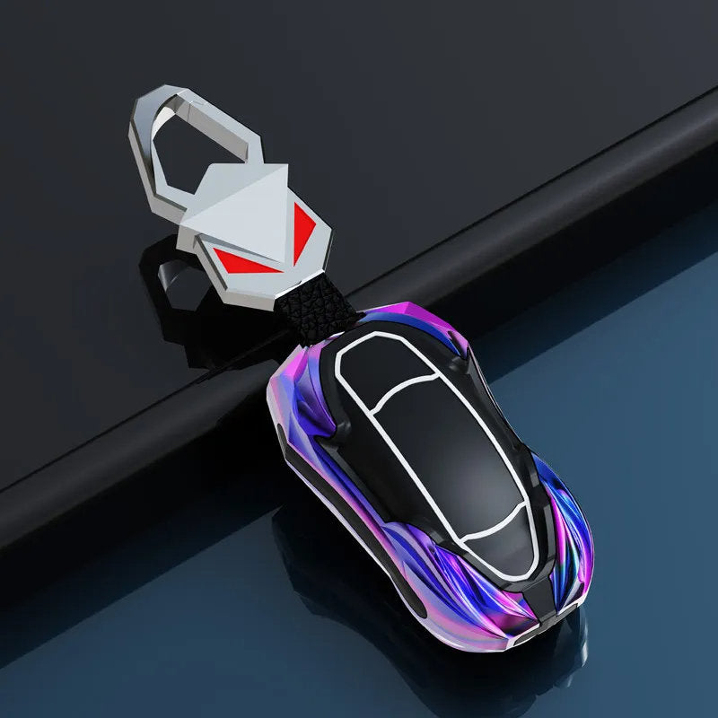 Tesla Model S Key Fob Cover - Premium Aluminum Case (Fits 3/X/Y) Pastel