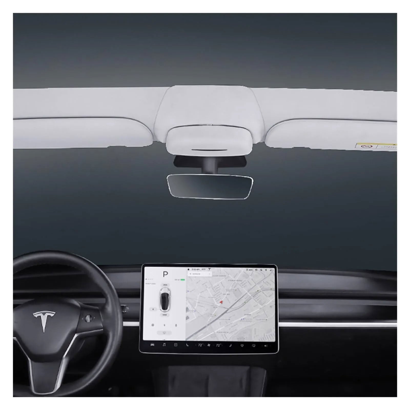Sunglass Holder for Tesla Model 3/Y