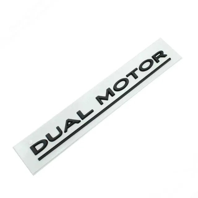 Tesla Car Emblem Black