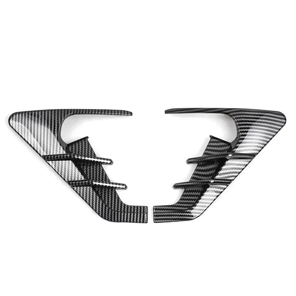 Tesla Model 3（2017-2023）/ Y（2020-2023）Side Camera Protection Cover Bright Carbon Fiber