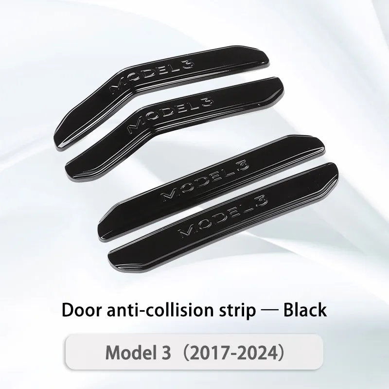 Tesla Model 3/Y Door Anti-Collision Strip Model 3 (2017-2024+) Black Car Door