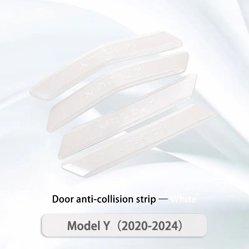 Tesla Model 3/Y Door Anti-Collision Strip Model Y (2020-2024) White Car Door
