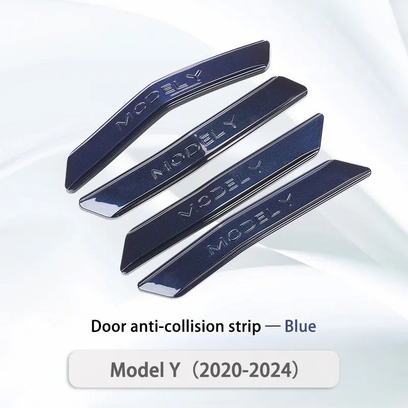 Tesla Model 3/Y Door Anti-Collision Strip Model Y (2020-2024) Blue Car Door