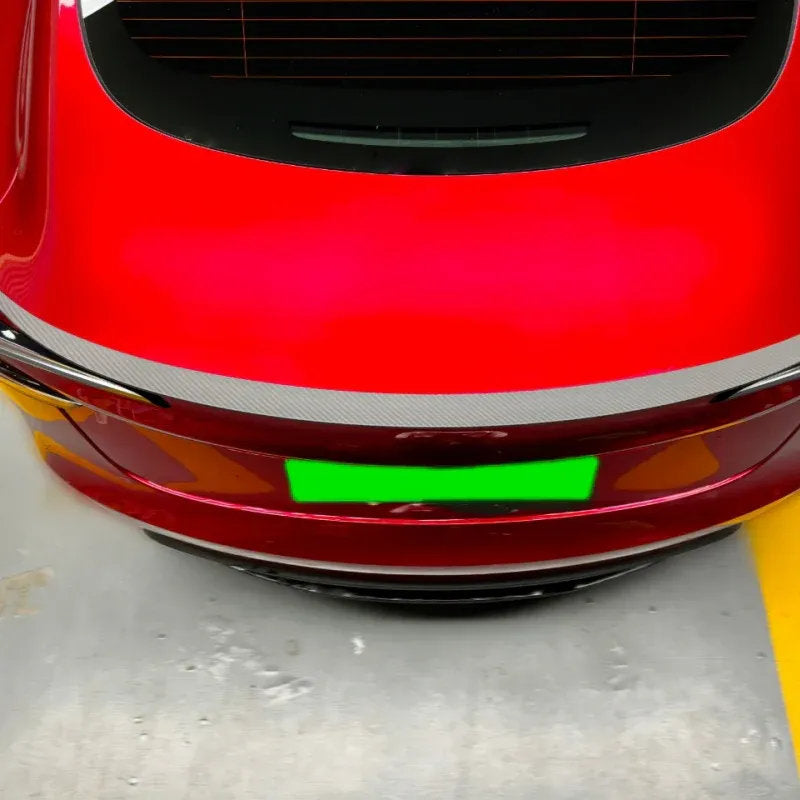 Carbon Fiber High-Performance Rear Spoiler for Tesla Model 3 Highland