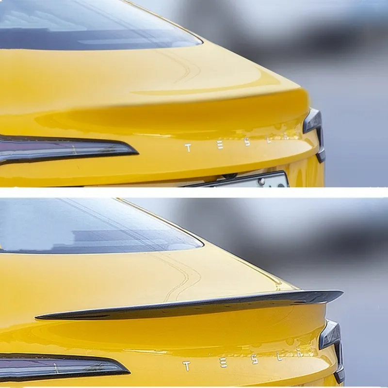 Carbon Fiber Spoiler for Tesla Model 3 Highland Gloss Carbon Fiber
