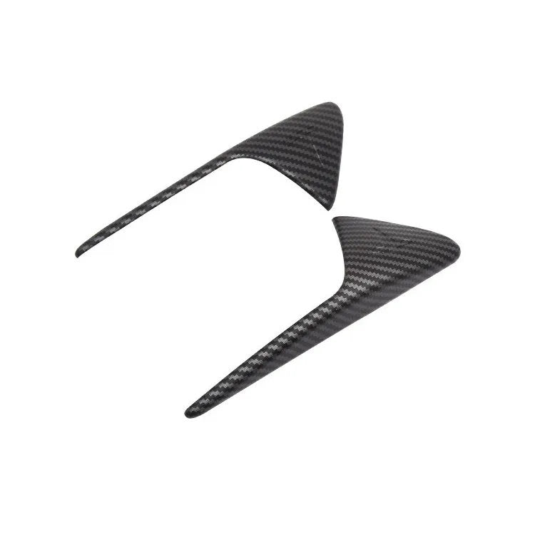 Tesla Model 3 Side Camera Cover for 2021-2023 Model 3 (2021-2023) Side Camera Cover Matt Carbon Fiber Pattern