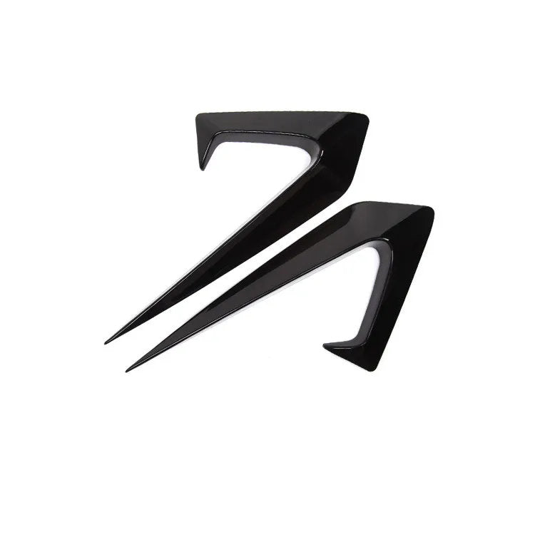 Tesla Model 3 Side Camera Cover for 2021-2023 Model 3 (2021-2023) Side Camera Frame Cover Glossy Black