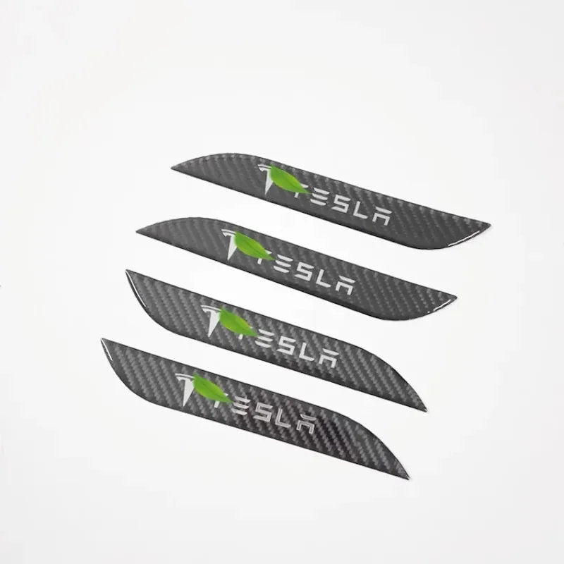 Tesla Model S Door Handle Protectors (2012-2020) – Carbon Fiber Style
