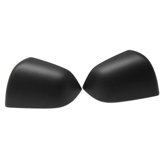 Tesla Model Y Carbon Fiber Mirror Caps (2020-2023) Matte